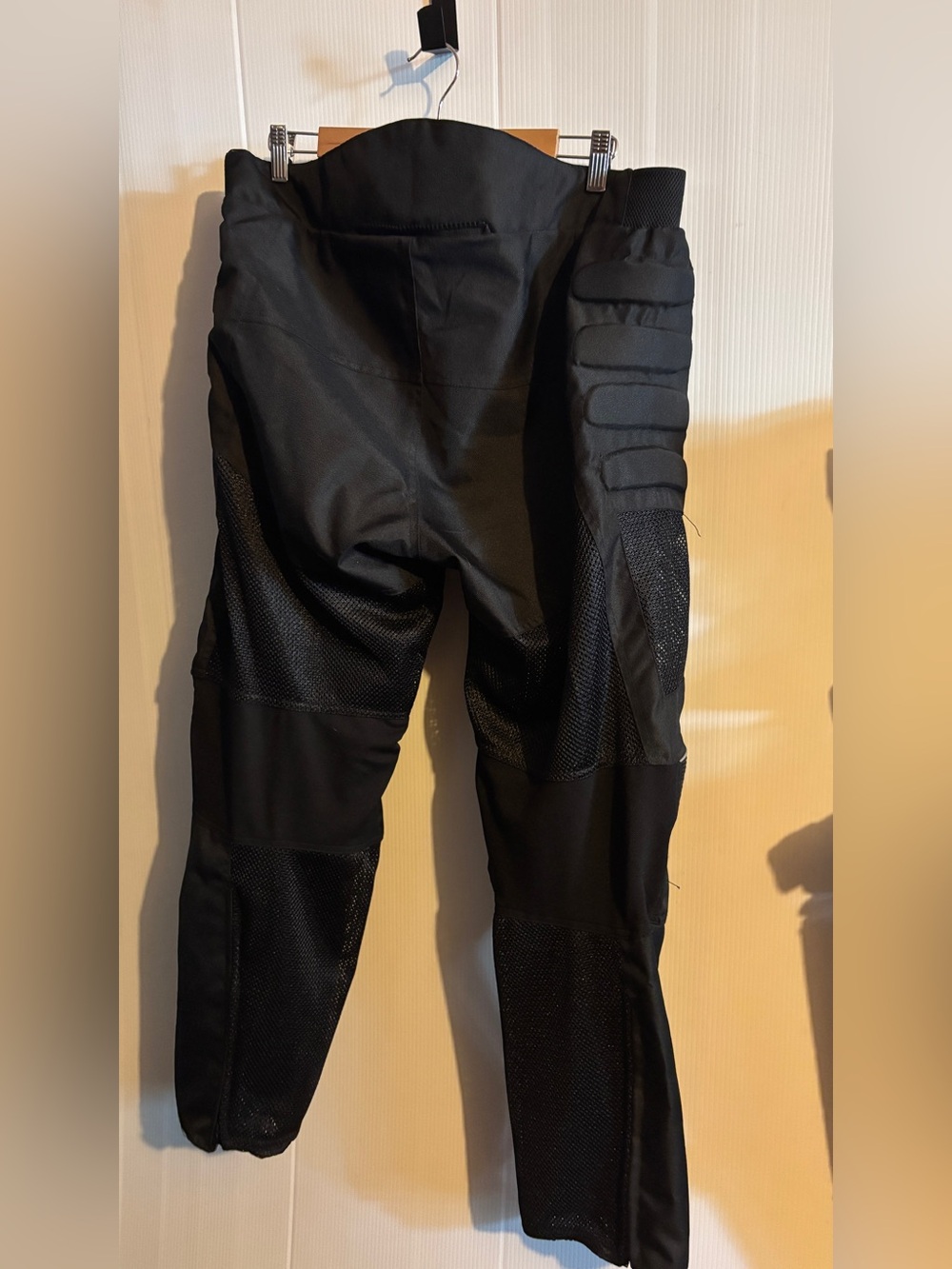 Men’s Black Motorcycle Riding Pants s36 - Picture 7 of 8